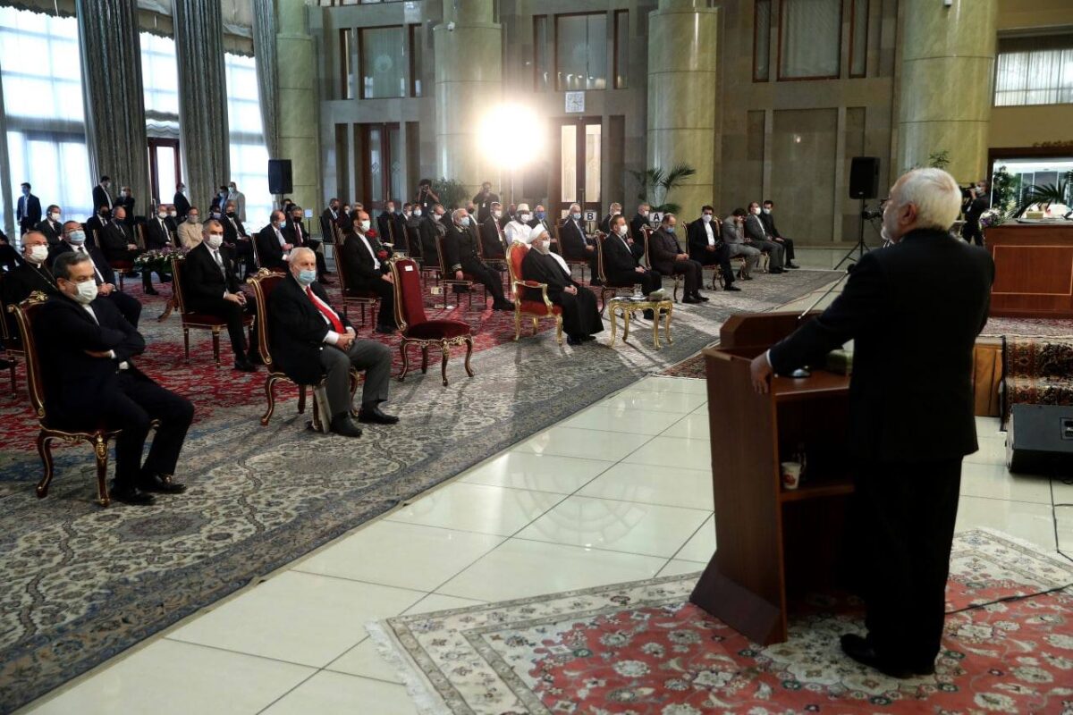 Iranians Emerged Victorious against Armed-to-the-Teeth Enemy: Zarif 1 Iranians Emerged Victorious against Armed-to-the-Teeth Enemy: Zarif