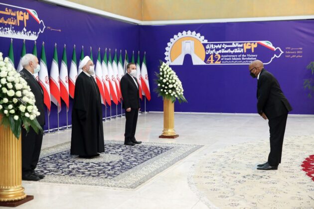 Foreign Ambassadors Felicitate President Rouhani on Revolution Anniversary
