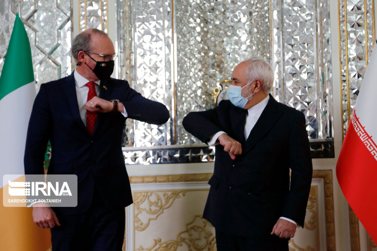 Iranian, Irish Foreign Ministers Hold Talks in Tehran
