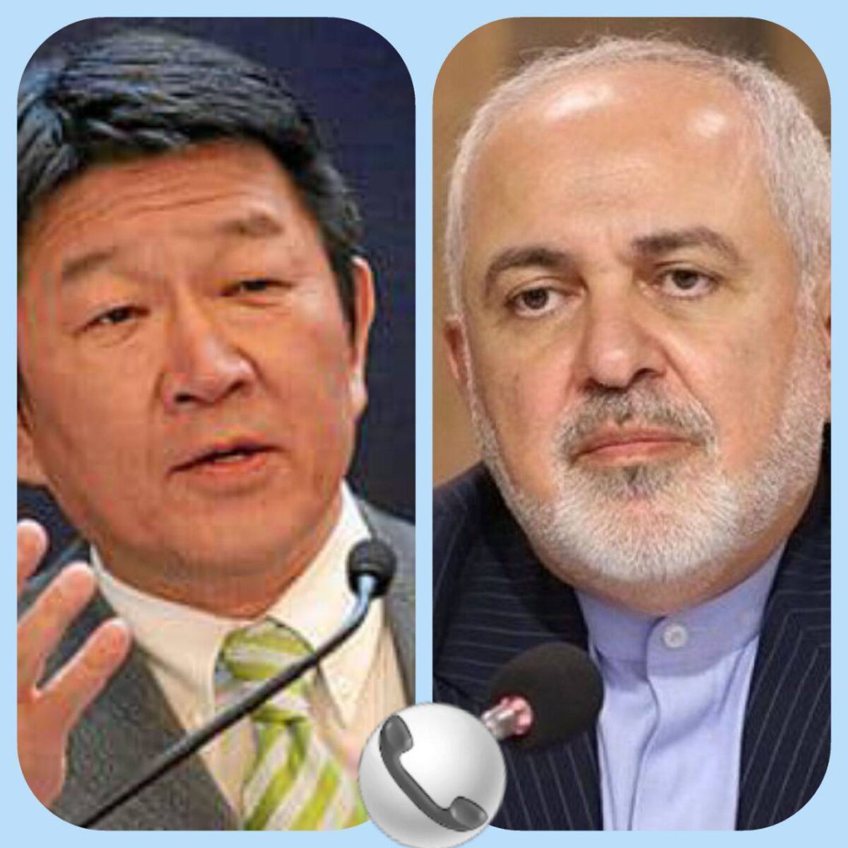 Iranian, Japanese Foreign Ministers Hold Phone Talks