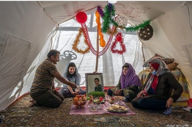 Quake-Hit People of Sisakht Celebrate Nowruz in Tents