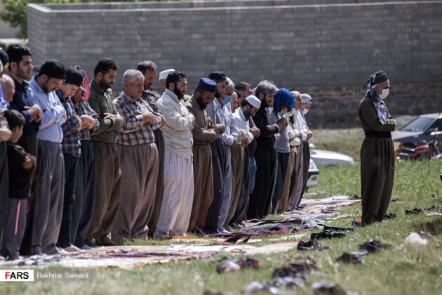 Kurdish Iranians Pray for Rainfall in Sanandaj
