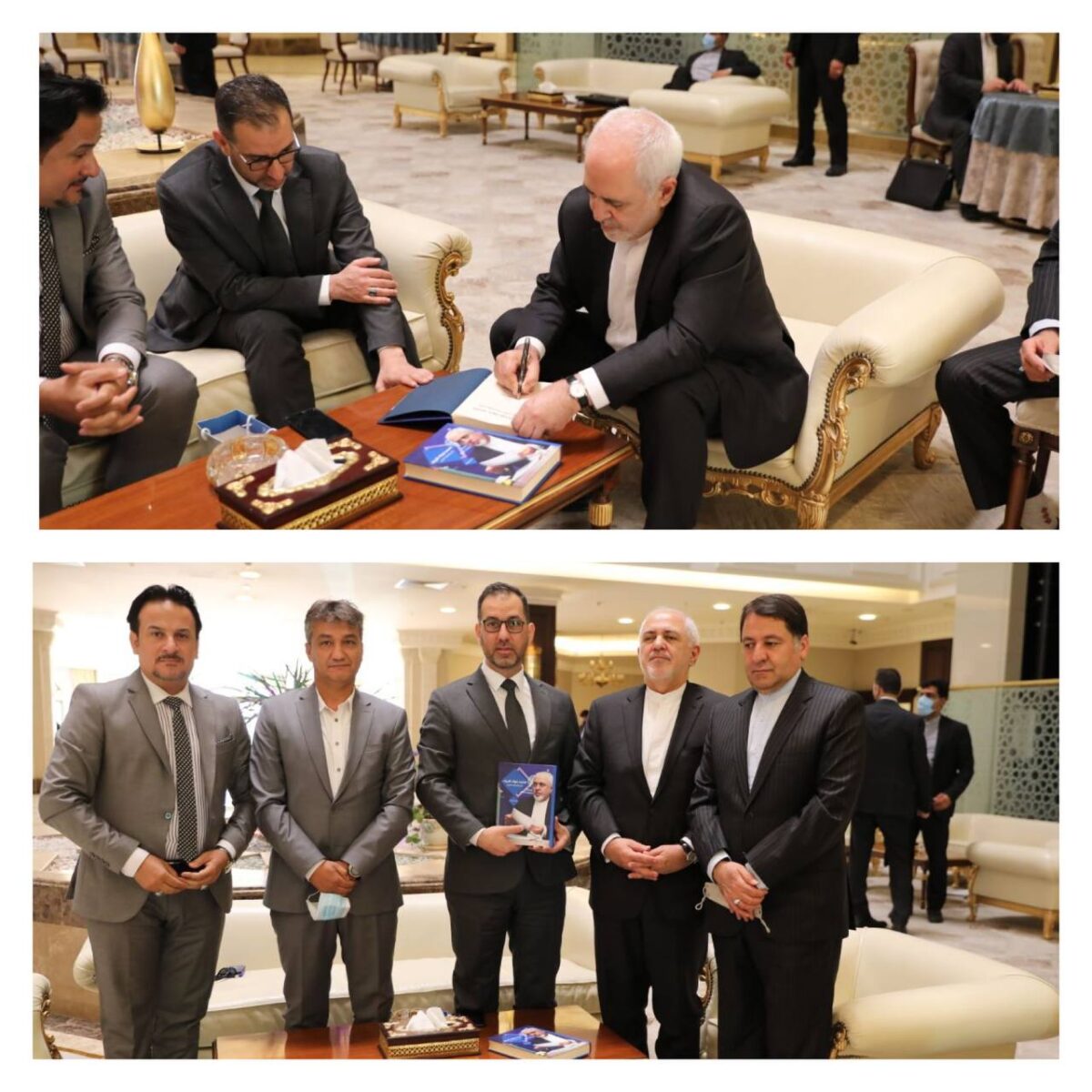 Iran's FM Unveils Book Titled 'Zarif and Big Files' in Iraq 1 Iran's FM Unveils Book Titled 'Zarif and Big Files' in Iraq