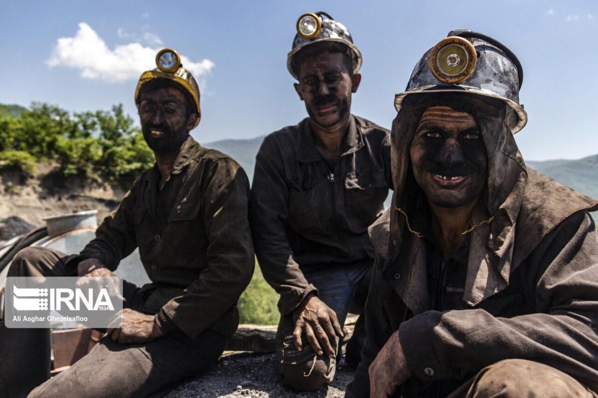 Coal Miners in Iran's Golestan Province