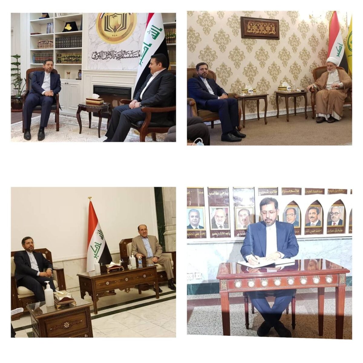 Iranian Diplomat Meets Several Iraqi Officials in Baghdad