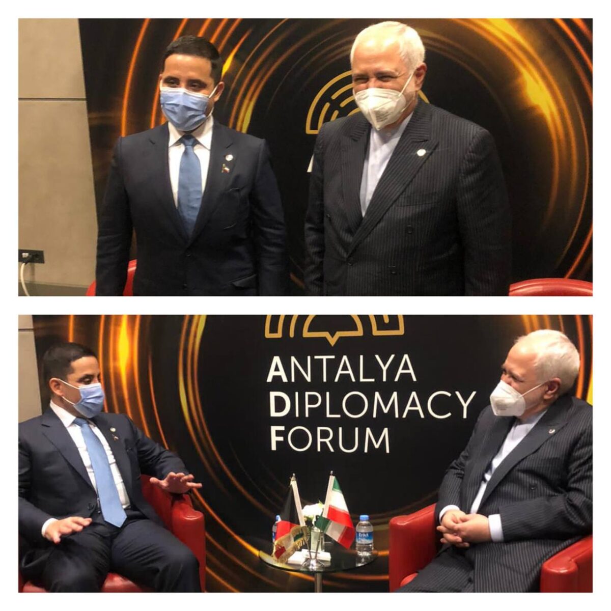 Iran, Kuwait Discuss Latest Status of Yemen, Iraq, Syria, Libya