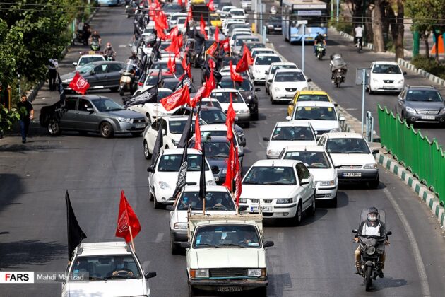 Iranian Mourners Hold Tasu'a Ritual in Cars amid COVID-19 Lockdown