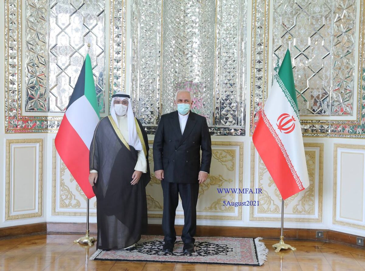 Raisi to Boost Iran's Ties with Neighbours, Zarif Tells Kuwaiti FM