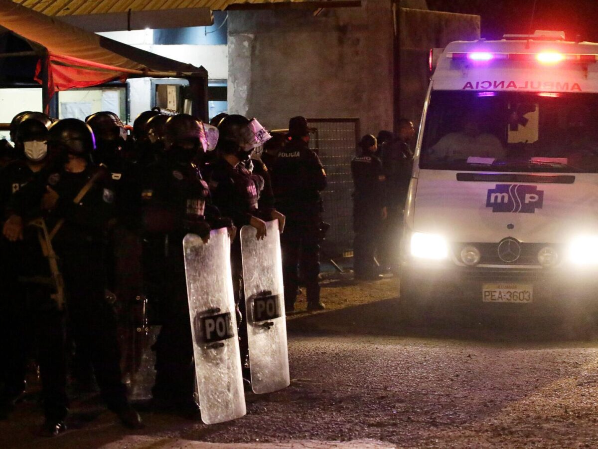 Death toll in Ecuador jail riot tops 110