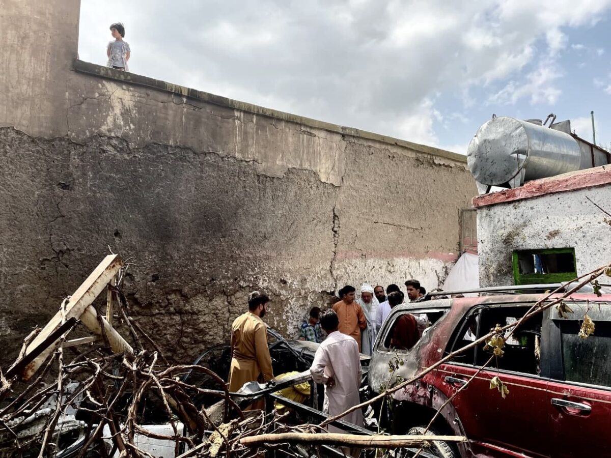 Taliban berates deadly US drone strike on Kabul