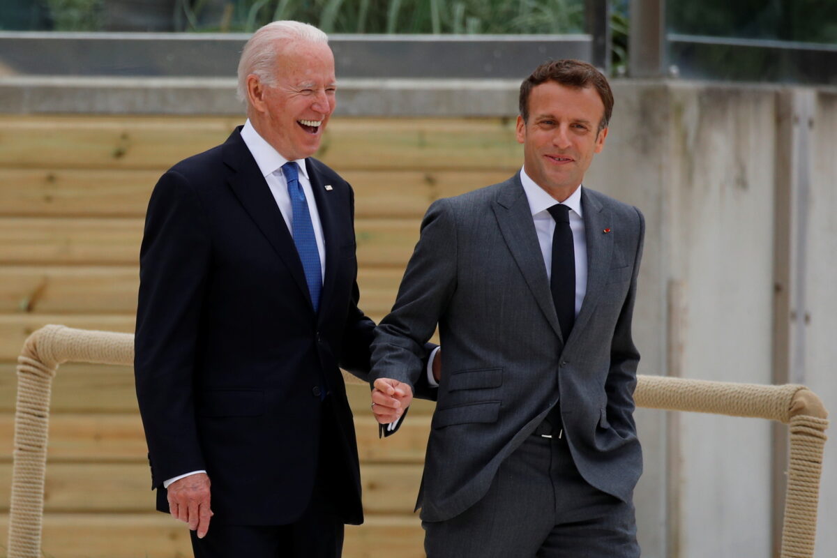 France to return envoy to US after Macron-Biden call