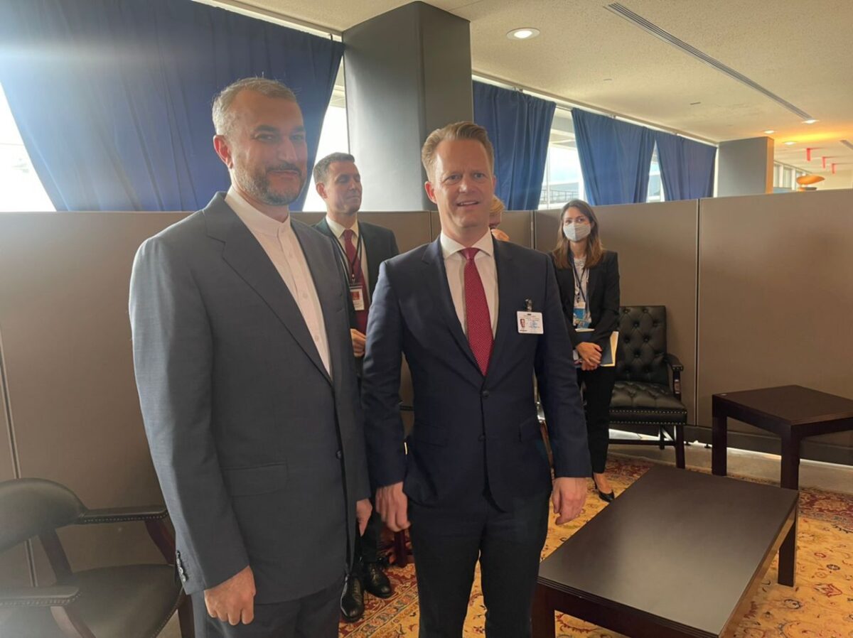 Iran FM: Presence of terrorists in Denmark unacceptable 1 Iran FM: Presence of terrorists in Denmark unacceptable