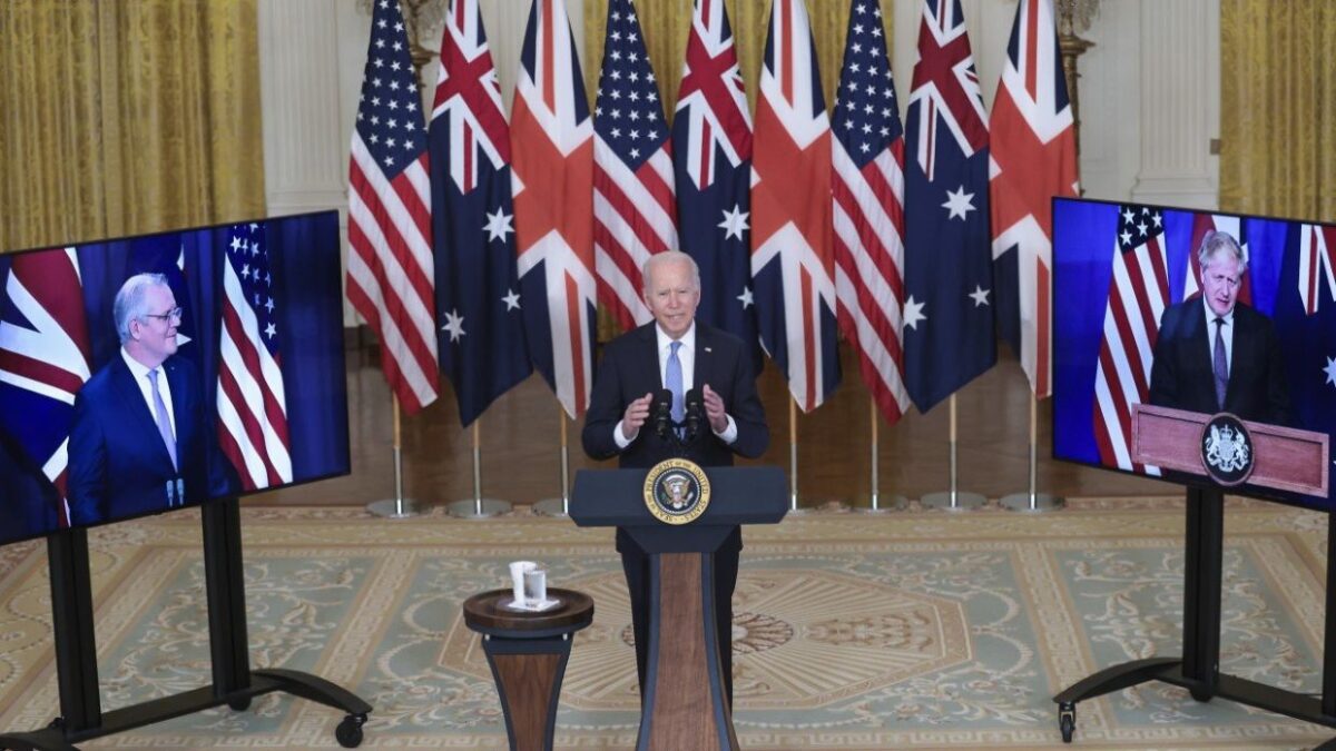 China warns of the return to cold War era, citing AUKUS