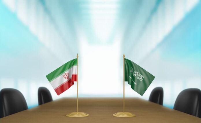 Iran Saudi Flags