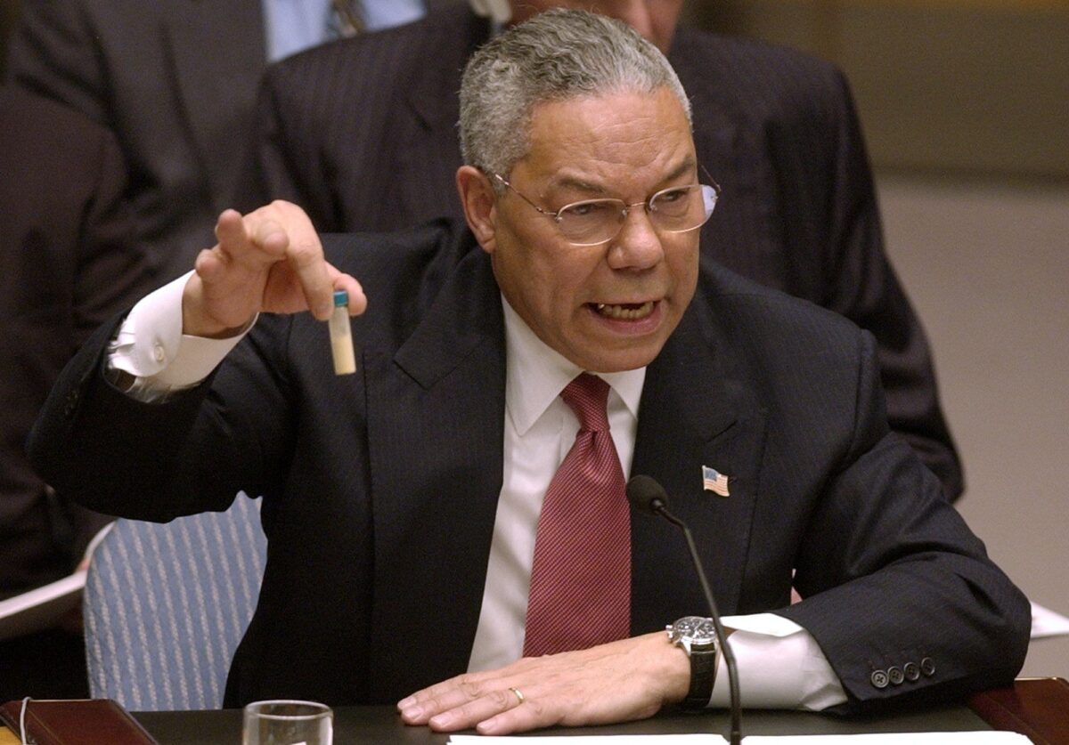 “War Criminal” trends after death of Colin Powell