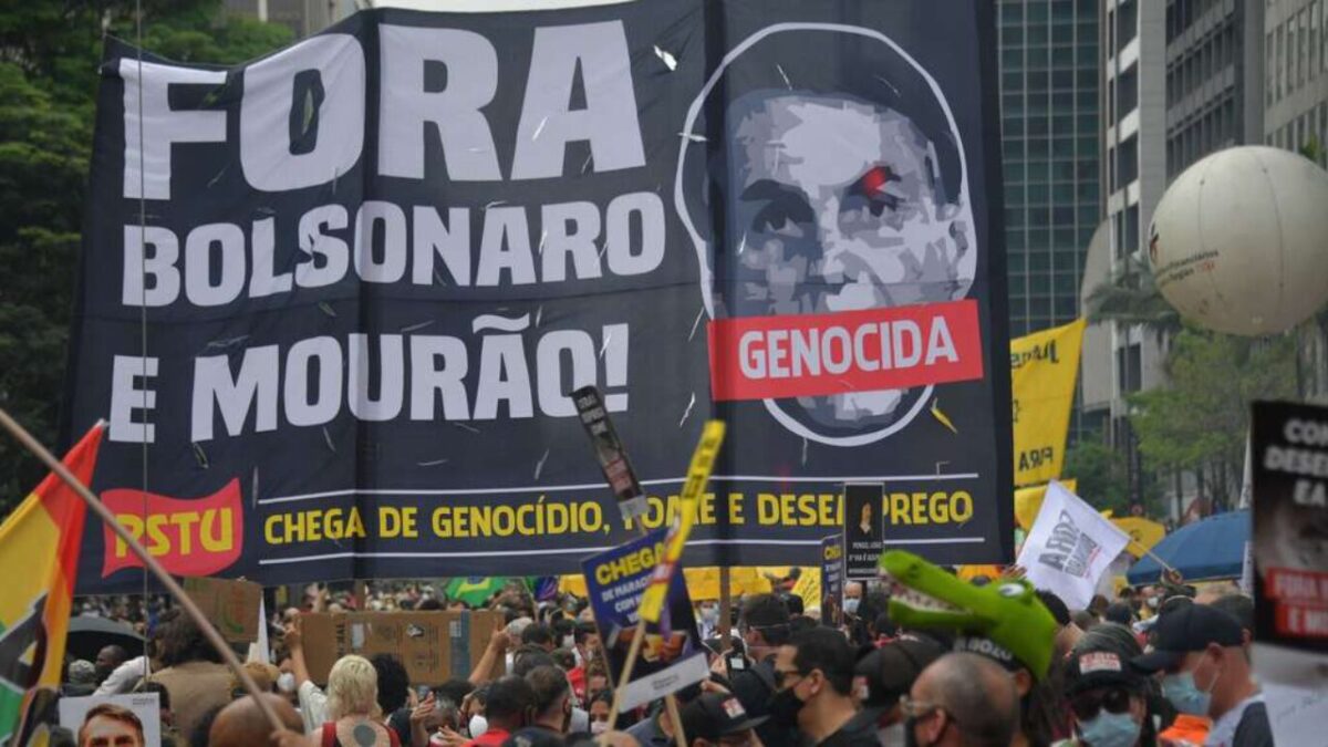 Mass anti-Bolsonaro rallies in Brazil, calling for impeachment