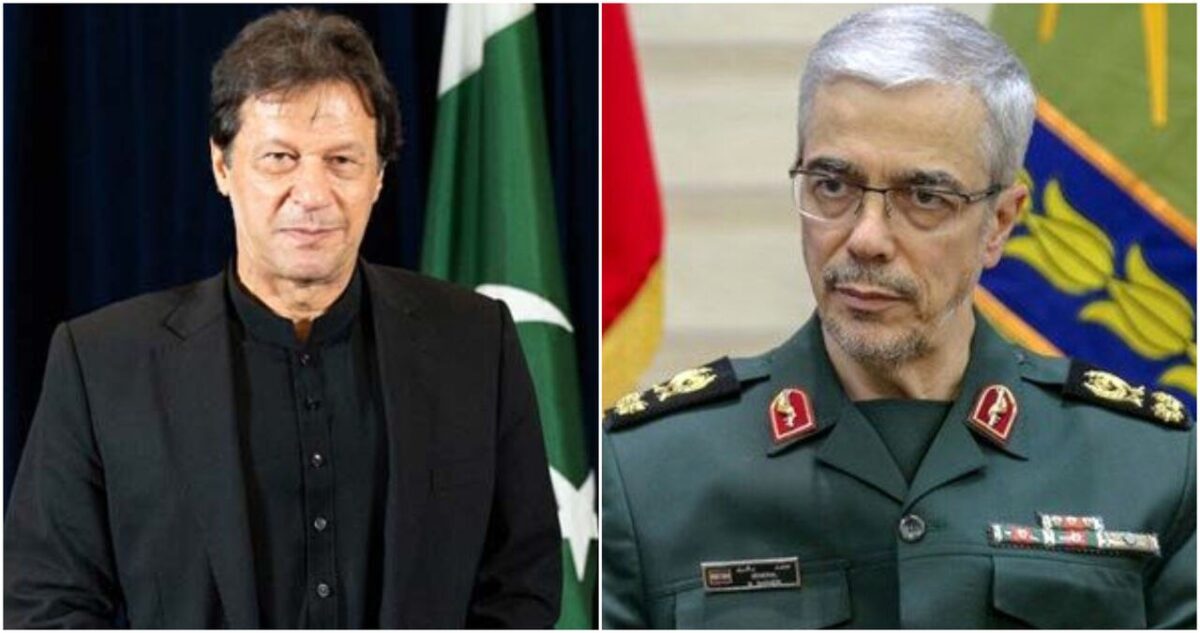 Top Iranian general meets Pakistan PM, military chief
