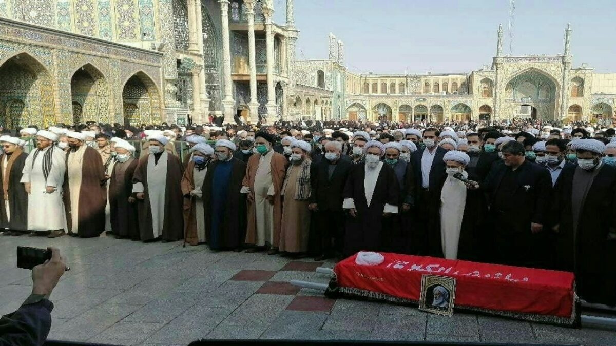 Senior Iranian cleric Ayatollah Mojtahed Shabestari laid to rest in Qom