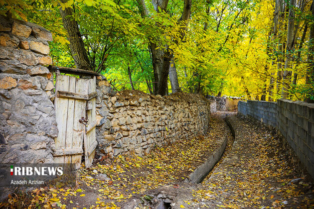 Fantastic autumn in central Iranian city of Khansar