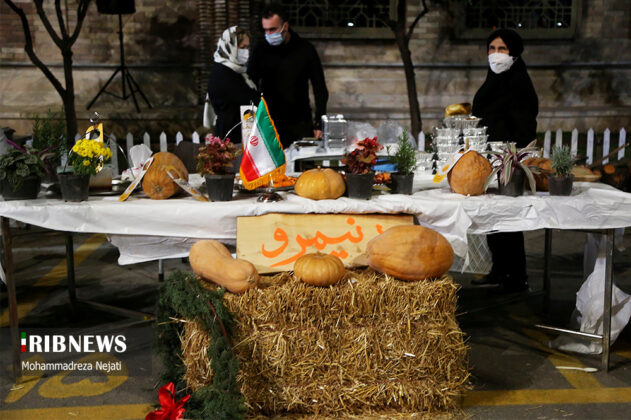 Traditional pumpkin festival held in north iran