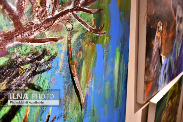 Masoud Kimiai paintings exhibit draws droves of visitors