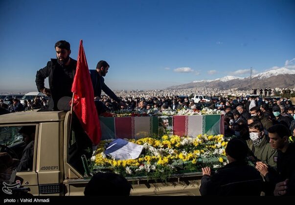 Funeral procession held for Iran Yemen envoy