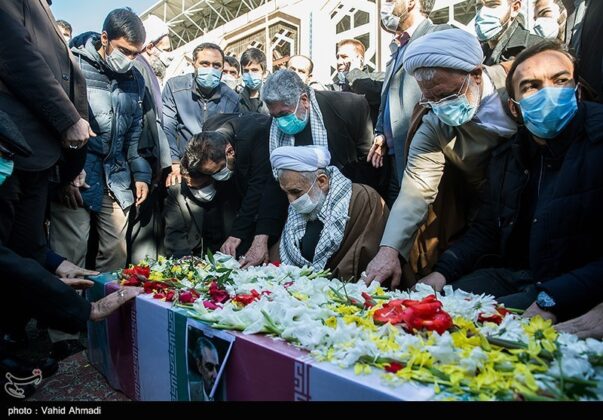 Funeral procession held for Iran Yemen envoy