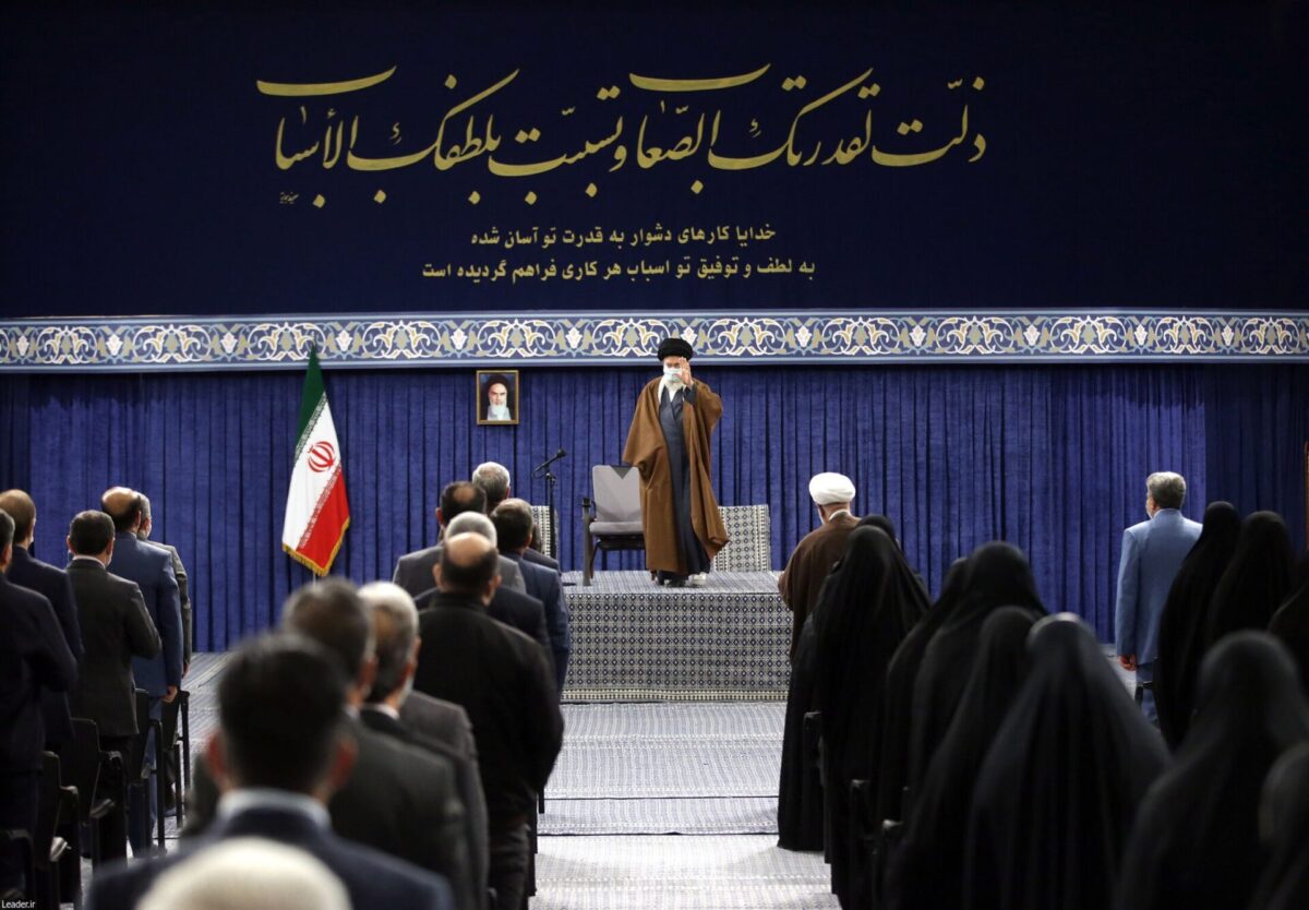 Iran’s Leader meets nurses, families of late medical staff caring for COVID patients 1 Iran’s Leader meets nurses, families of late medical staff caring for COVID patients