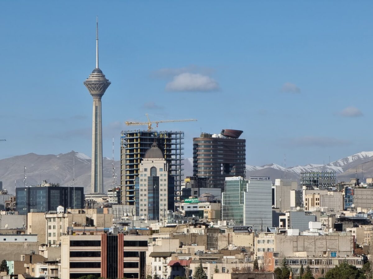 Tehran experiencing clean air