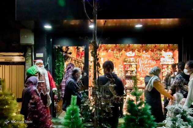 Tehran nights in run up to New Year