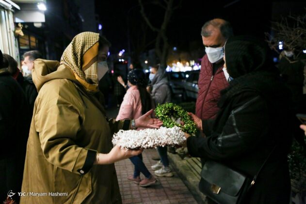Tehran nights in run up to New Year