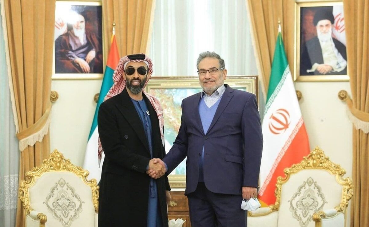 What is UAE’s motive for expanding ties with Iran?