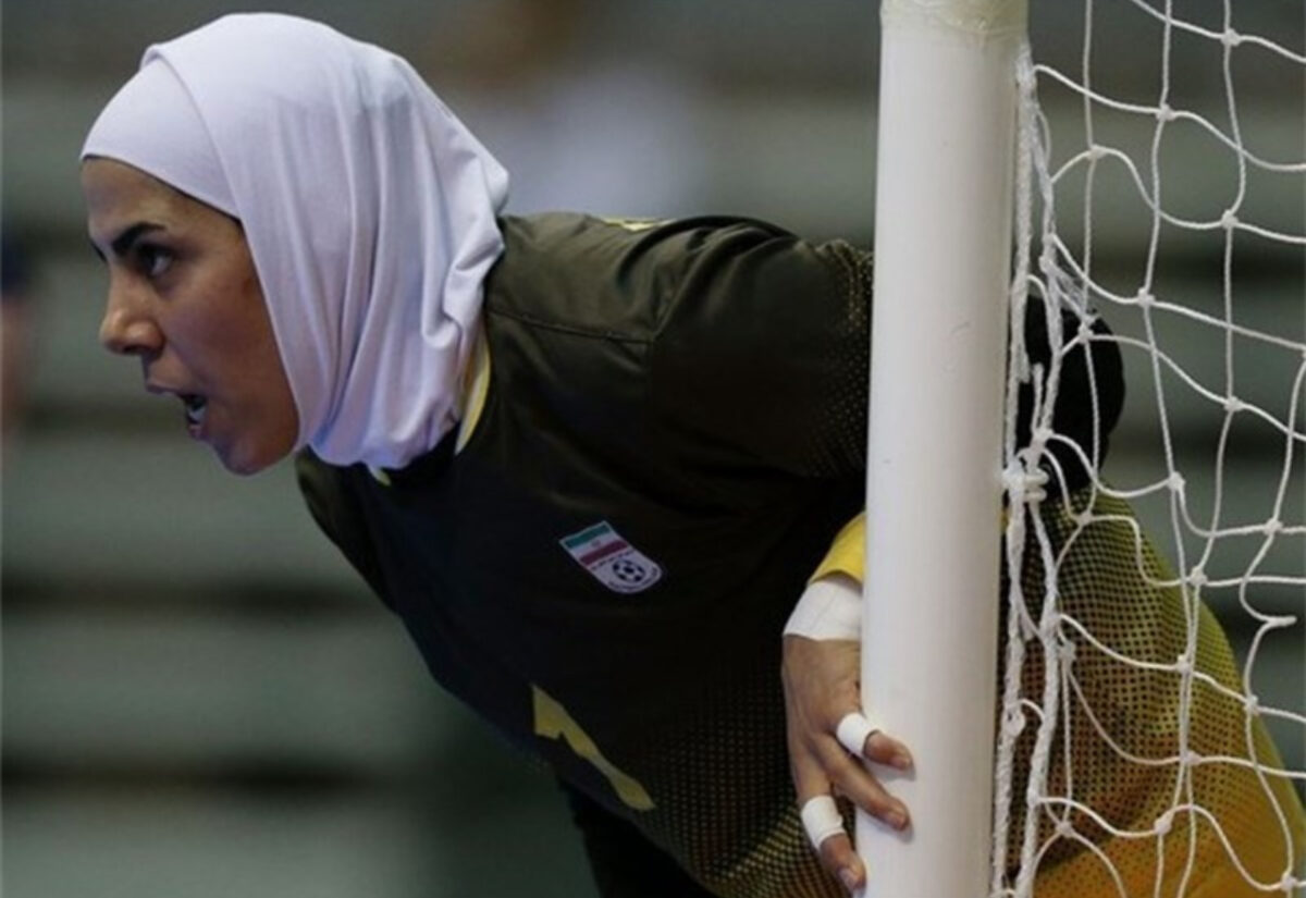 Iranian goalie nominated for best women goalkeeper of 2021