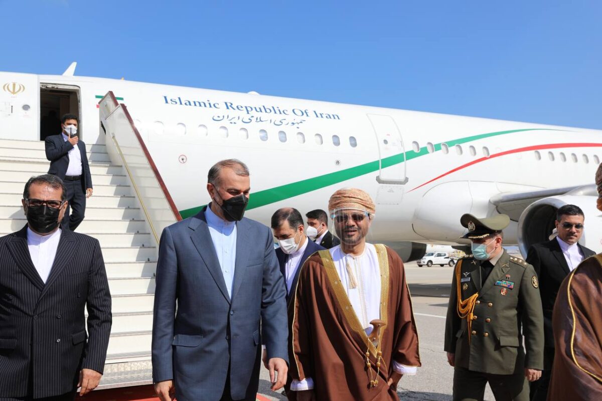 Iran FM arrived in Oman on official visit 1 Iran FM arrived in Oman on official visit
