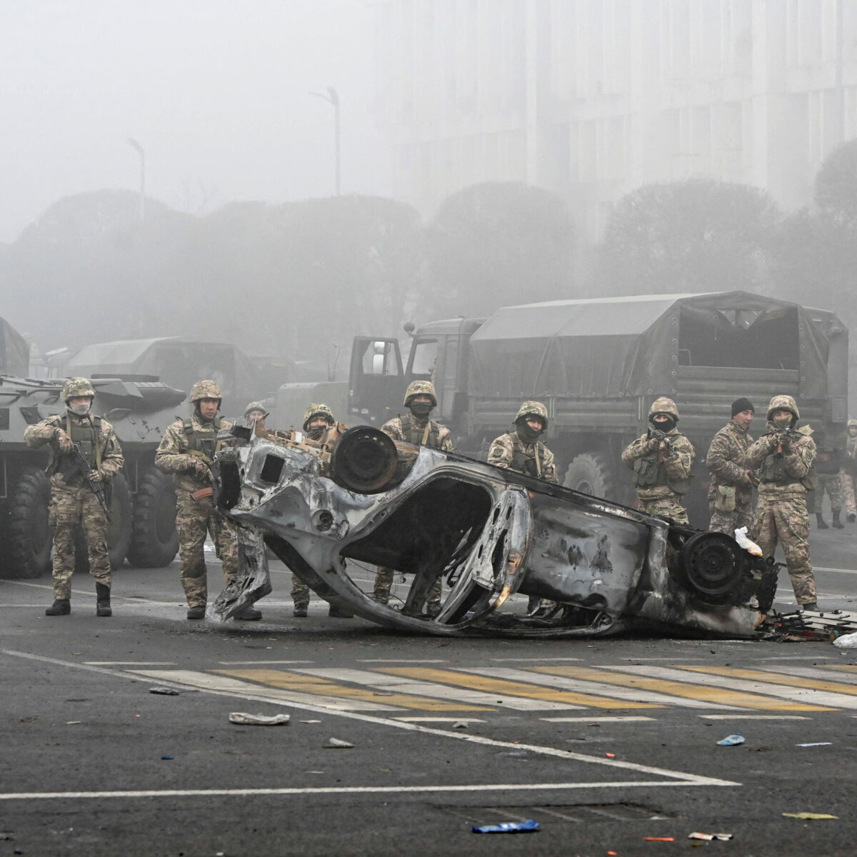 Intl. peacekeepers to stay in Kazakhstan until situation stabilizes