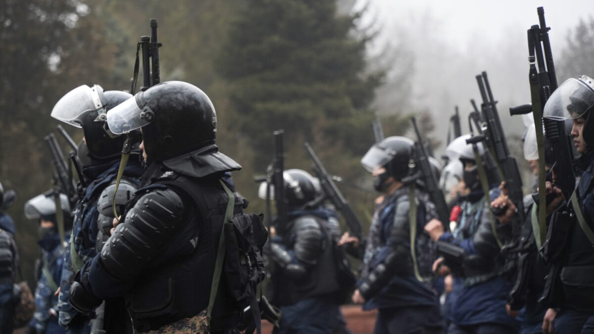 Kazakh forces say ‘eliminated dozens trying to storm police stations’ 1 Kazakh forces say ‘eliminated dozens trying to storm police stations’