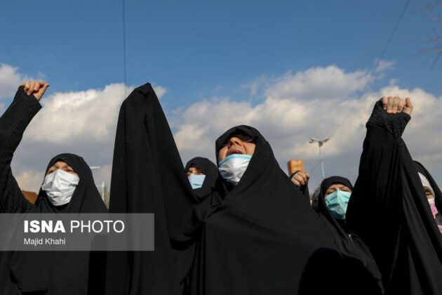 Iranians stage pro-Yemen demonstration