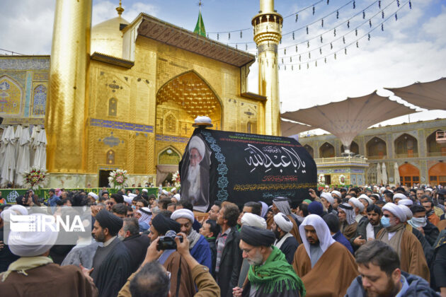 Funeral procession held for Ayatollah Safi Golpayegani in Najaf