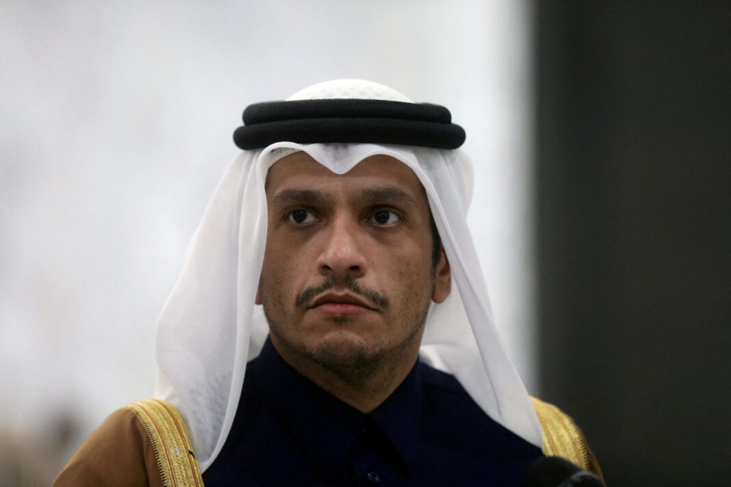 Qatar's Foreign Minister Sheikh Mohammed bin Abdulrahman Al-Thani