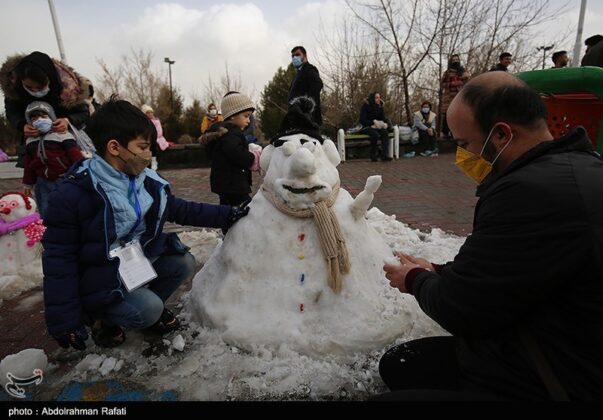 Hamedan hosting snowman making festival