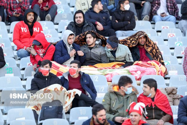 Tehran derby football match Persepolis and Esteghlal