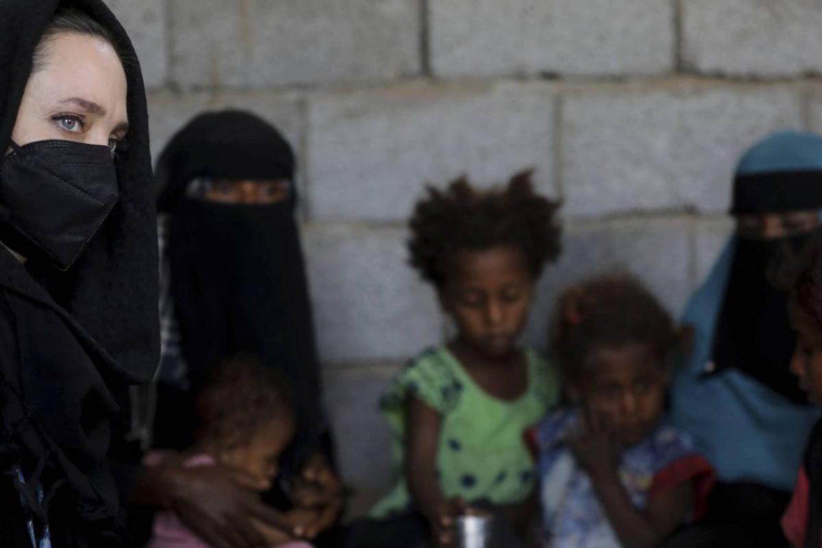 Angelina Jolie decries 'unimaginable' plight of Yemenis