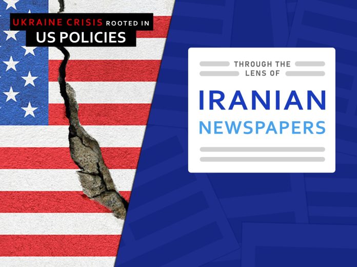 Iranian media: US blamed as the main factor behind Ukraine crisis