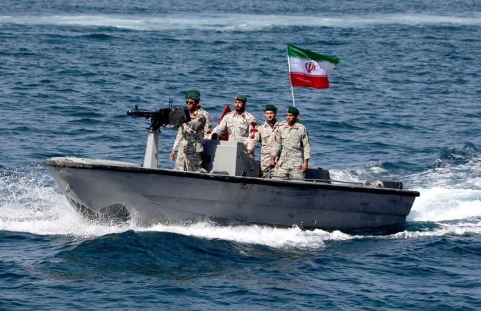 IRGC Boat Persian Gulf