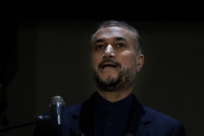 Iran Foreign Minister Hossein Amir Abdolahian