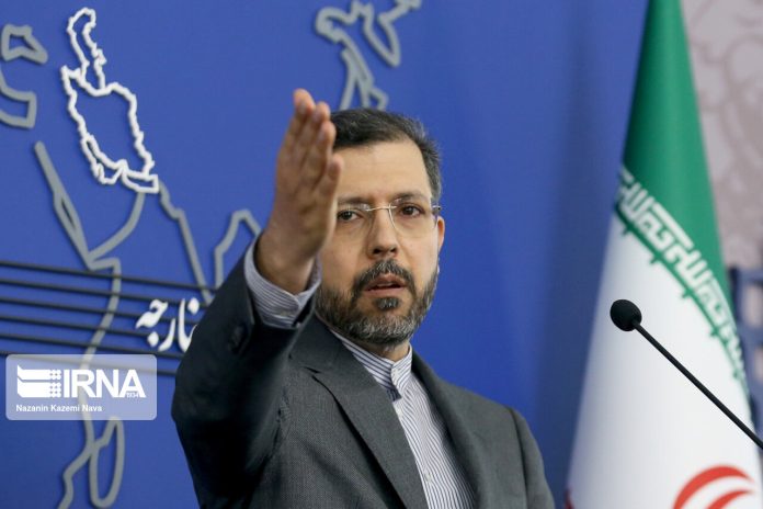 Iran FM Spoesperson Saeed Khatibzadeh