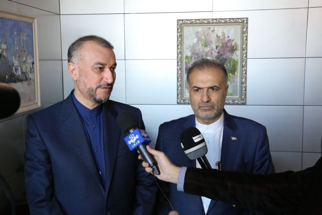 Iranian Forein Minister Hossein Amir Abdolahian