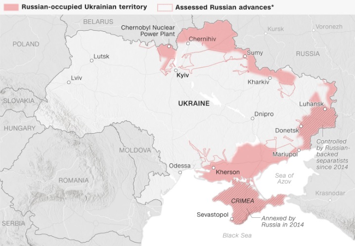 Live Updates: Russia’s “Special Operation” in Ukraine; Day 16