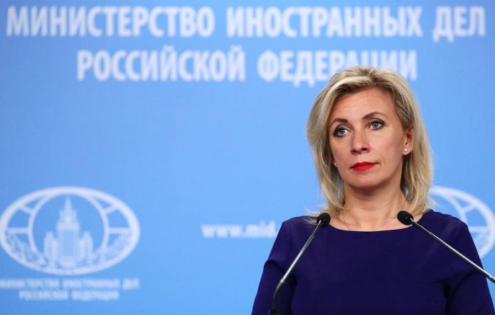Russian Foreign Ministry Spokesperson Maria Zakharova