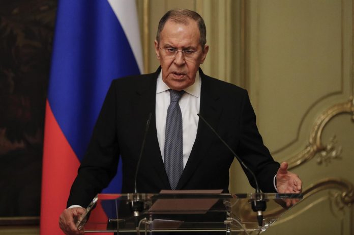 Russia FM Sergei Lavrov